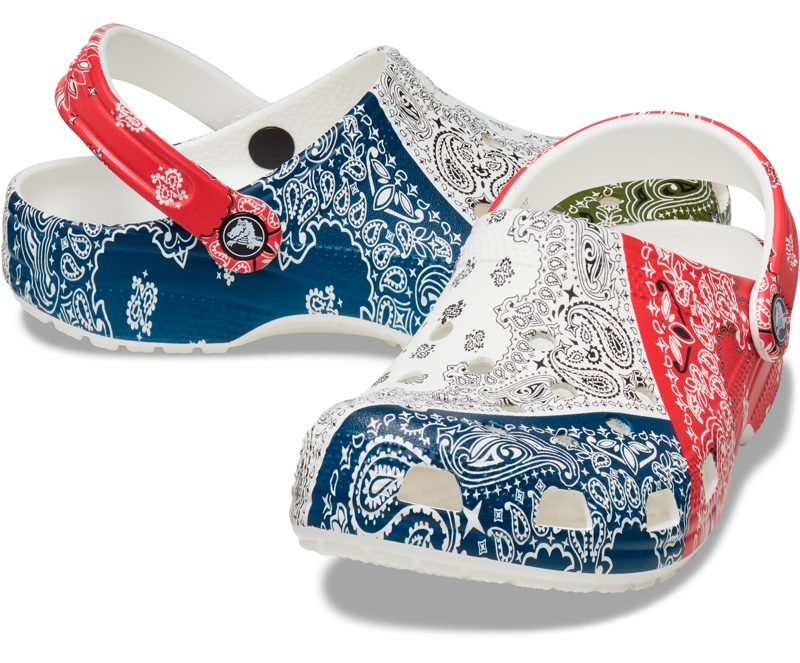 Crocs Classic Bandana Clog in Multi-1
